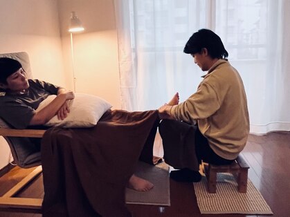 今日(こんにち)の足ツボの写真