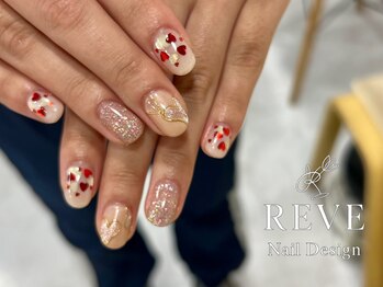 レーヴ(REVE)/バレンタインネイル.
