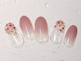 定額シンプルアート　小花