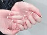 【初回オフ無料厚みだし込み】★ベースありカラーフレンチ￥6580