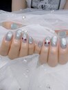 シンプルデザイン定額ネイル♪