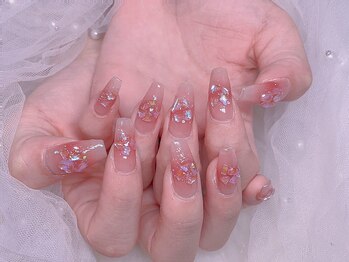 スノーネイルサロン 新宿店(Snow nail salon)/別途パーツ購入
