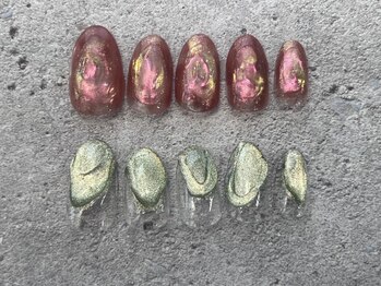 グロウ ネイル(GLOW×NAIL)/シンプル定額 2024年　1月