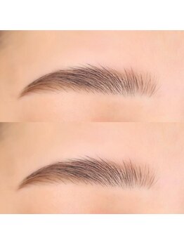 アイブロウメニューがあるサロン