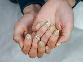 押し花ネイル