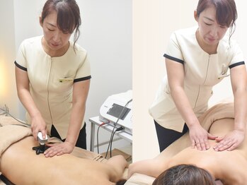 ナチュラルビューティサロン/インディバ_背中