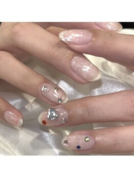 メル バイ ウィリートーキョー(MELL by wellytokyo)/持ち込み クリアネイル 渋谷