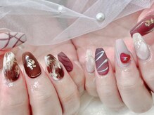 ミラクルネイル(Miracle Nail)/バレンタインネイル