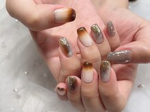 シックエクラ バイ リフレ21(chic eclat by Refre21)/Latte Nail