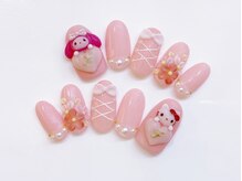 ネイルコレクション ピンク(Nail Collection Pink)/オーダーチップ＋キャラ３Ｄ♪