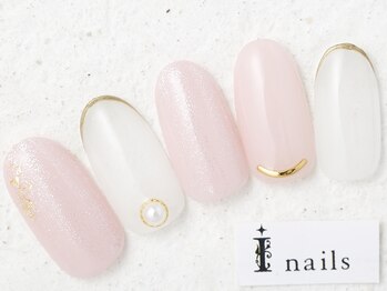 アイネイルズ 新宿店(I nails)/ちゅるんピンク