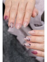 キダチ(Kidati)/ニュアンスフラワーネイル