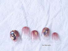 イン ザ ネイル(in the nail)/シェル金箔ニュアンスネイル