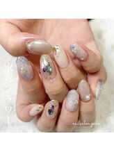 ピノ(PINO)/水彩フラワーネイル
