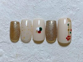 お正月ネイル
