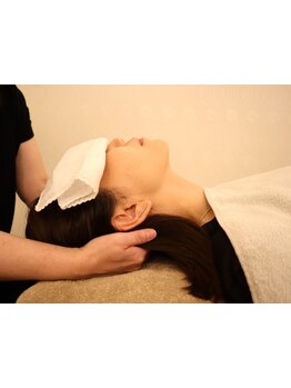 ヘッドスパで癒されたい