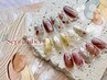 【初回ジェルオフ無料】秋トレンドデザインコース★￥9480