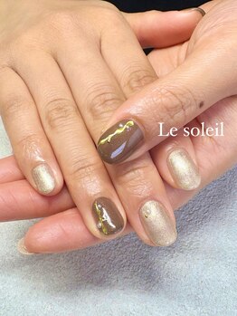 ル ソレイユ(Le soleil)/11・12月定額ネイル