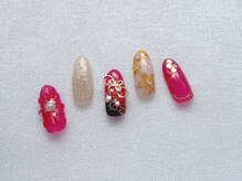 シェリーピンク(cherie pink)/ネイルチップ♪