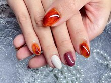 ベストネイル 大宮東口店(Best Nail)/べっ甲ネイル持ち込みニュアンス