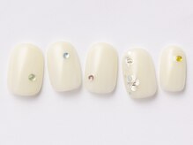 アイ ネイルズ 天神店(I nails)/バターYELLOW　￥7000