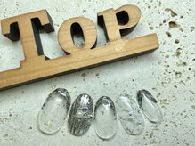 サロン ザ トップ(Salon the Top)/定額W-14 クリア×メタリック