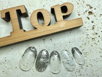 サロン ザ トップ(Salon the Top)/定額W-14 クリア×メタリック