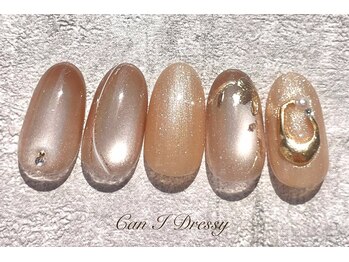 キャンアイ ドレッシー 横須賀中央店(Can i Dressy)/豪華ミラー手描きアート￥9000