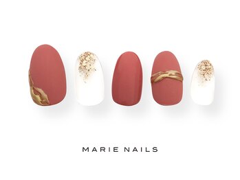 マリー ネイルズ いわきラトブ店(MARIE NAILS)/定額5,500円税込ニュアンス1217a