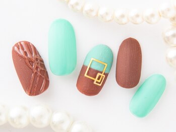 ティアリーネイル コレットマーレ店(Tiary Nail)/チョコレートネイル