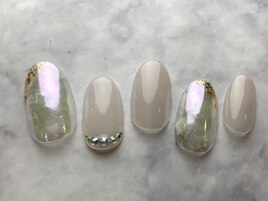 【初回オフ無料】ミラーネイル