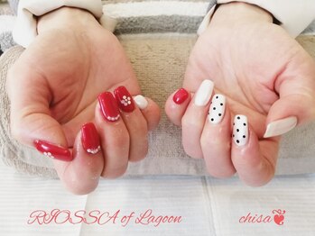 リオッサ オブ ラグーン(RIOSSA of Lagoon)/ポップｘ紅白カラー