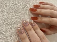 プラス ファースト(Plus 1st)/オレンジネイル♪byKobayashi