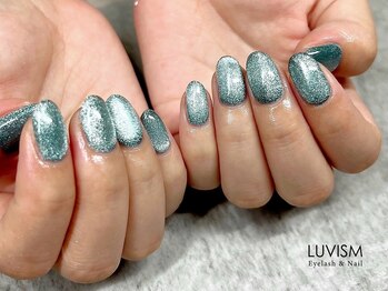 ラヴィズム アイラッシュ アンド ネイル (LUVISM)/マグネットネイル★担当:菊池