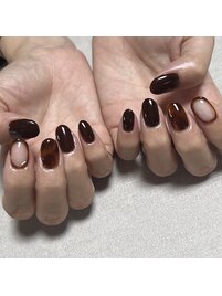 囲みべっ甲ネイル