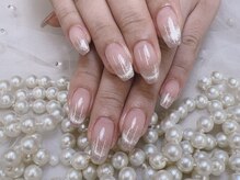 クローバーネイル 北浦和店/マグネットフレンチ¥6500