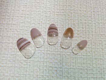 ネイルアンドアイラッシュ アール(ar)/季節のトレンド一例 5940円