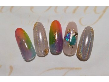 ウータン(Wu-Tang)/キラキラネイル☆¥9800