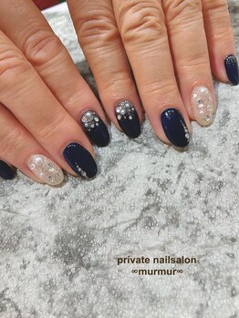 プライベート ネイルサロン マーマ(murmur)/キラキラネイル