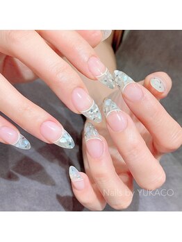 リグネイルスタジオ(Lig nail studio)/シェルフレンチネイル