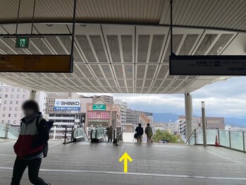 ブラン 長野東口店(Blanc)/長野駅~店舗までのご案内【3】