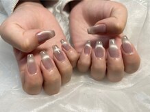 ネイルモア 藤が丘店(nail mor.)/マグネットフレンチ