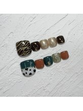 フェリーチェネイル(felice Nail)/フットシンプルデザイン