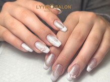 リームサロン 池袋店(LYYM SALON)/フレンチ×オーロラネイル