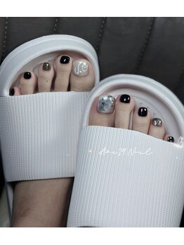 フットネイルやり放題