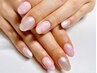 【大人女性人気No.1】上品シンプルネイル＋丁寧ケア ¥6000