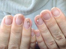 ラウト デコレーションアンドネイルサロン(Lauto Decoration&Nail Salon)/オレンジラメグラデーション