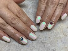 ネイル スタジオ イナンナ(Nail Studio INANNA)/ミラーネイル♪