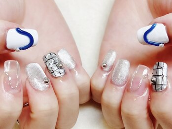 ウープスネイル 盛岡カワトク店(OopsNAIL)/こだわり10本デザイン¥13000~