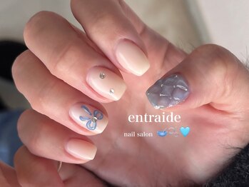 アントレッド(entraide)/韓国quiltingネイル